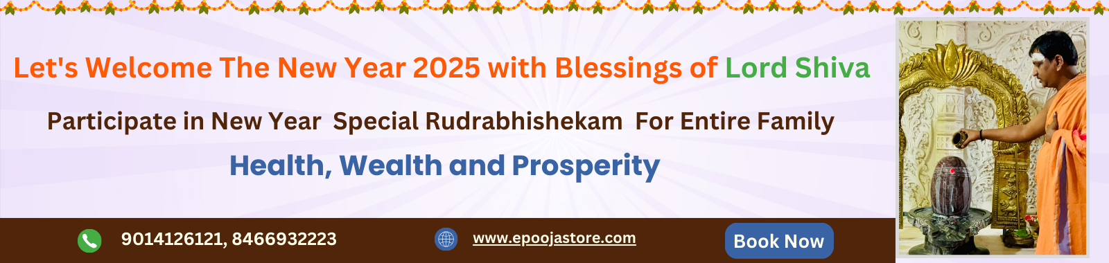 New Year Special Rudrabhishekam