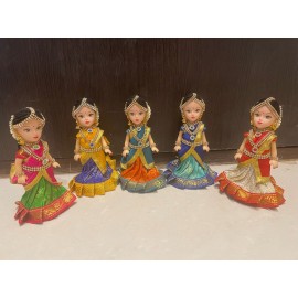 Girl Jelly Doll (Pack of 2pcs) (7 Inchs)