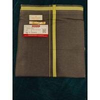 Minister White Black Dhoti