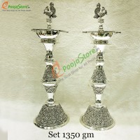 Pure Silver Diyas